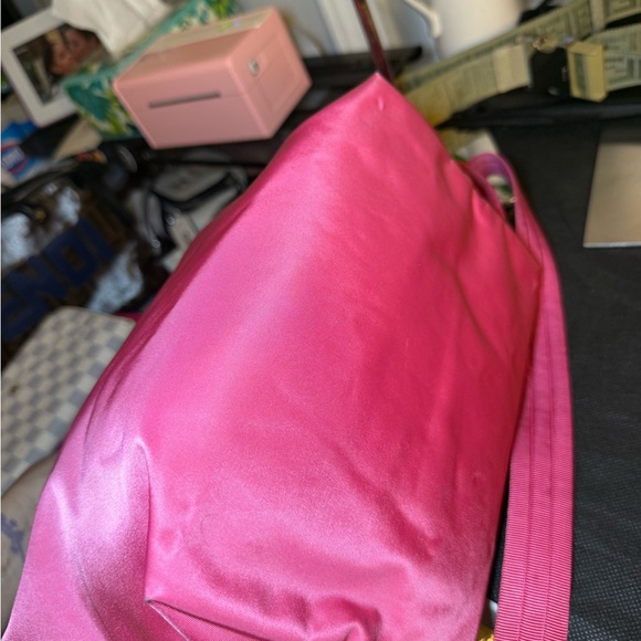 Longchamp Vibrant Pink Tote Bag - Picture 4 of 6